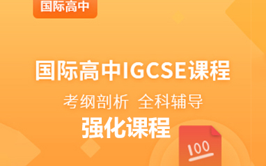 上海国际高中IGCSE强化课程