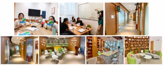 深圳新东方小班教学，独立课室，提供舒适优雅的上课、自习环境