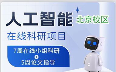 北京人工智能类在线科研项目