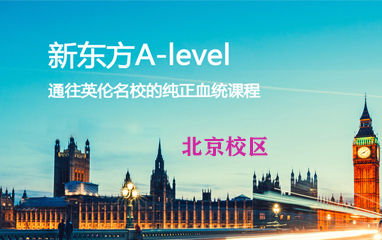 北京新东方A-level培训